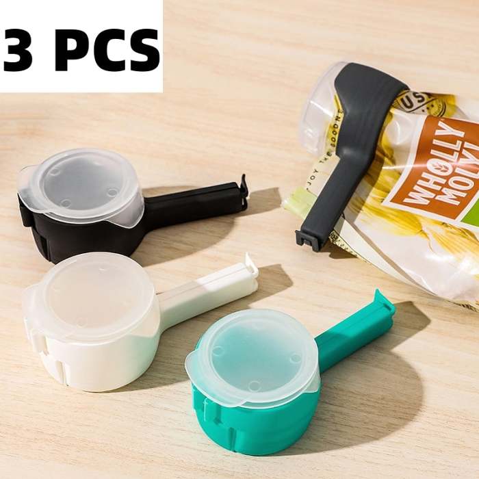 Food Bag Clips With Pour Spouts