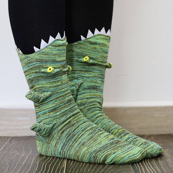 Handmade Schnappi Socks