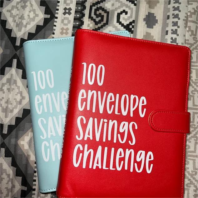 Personalized 100 Envelope Challenge Binder