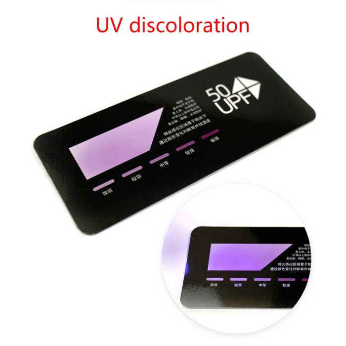 Portable Quick Test UV Sensor Card