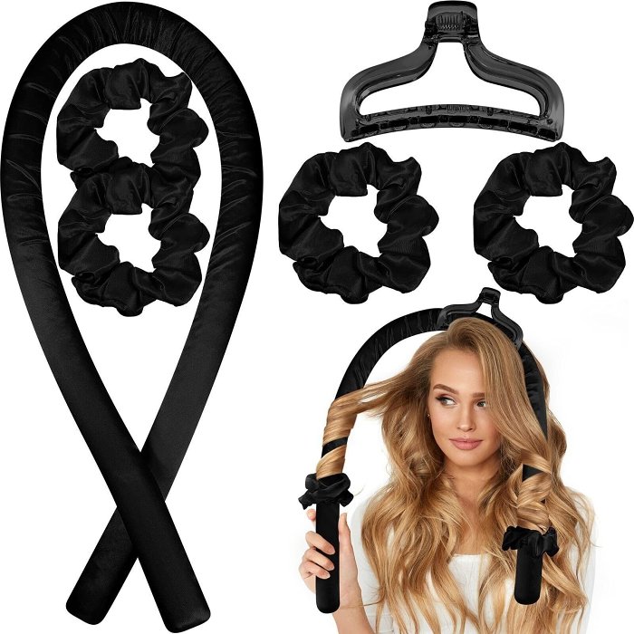 Mother's Day Hot Sale-Heatless Hair Curler Headband