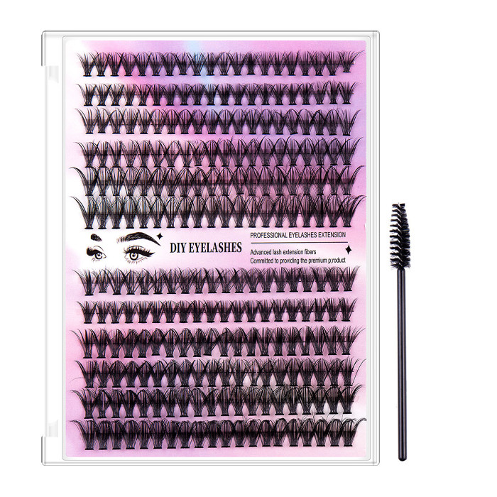 240PCS Lash Clusters Eyelash Extension Kit