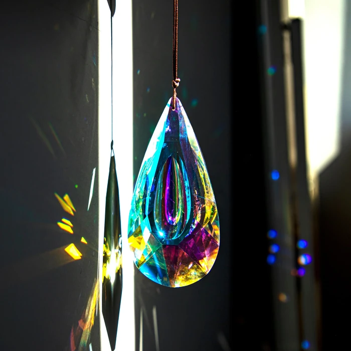 AB-Color Hanging Crystals Suncatcher