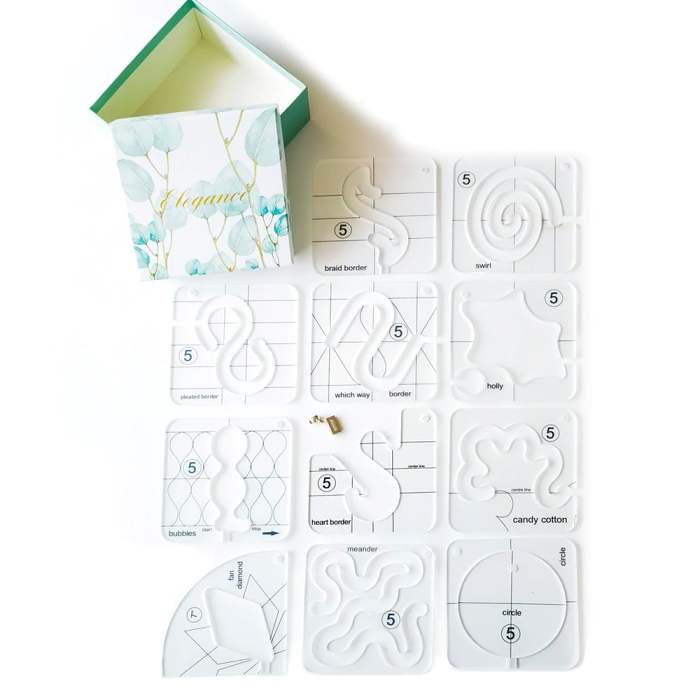 Free-Motion Garment Ruler Set