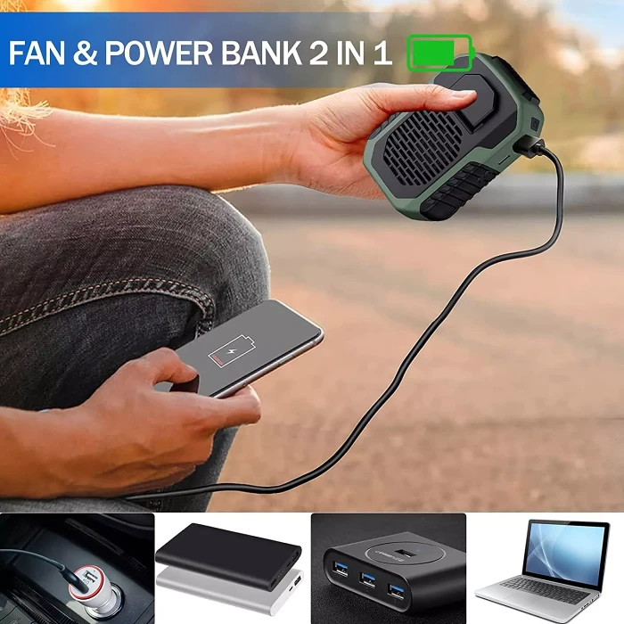 Portable Waist Clip Fan