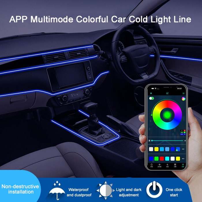 Hot Sale 49% OFF - Car Light Strip Ambience