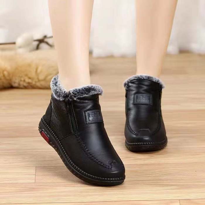 New fleece thickened warm snow boots