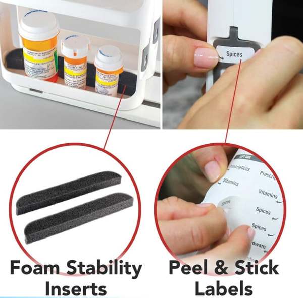 Buy 2 Get 10% Off and Free Shipping - Kitchen Pull-type Rotating Spice Rack