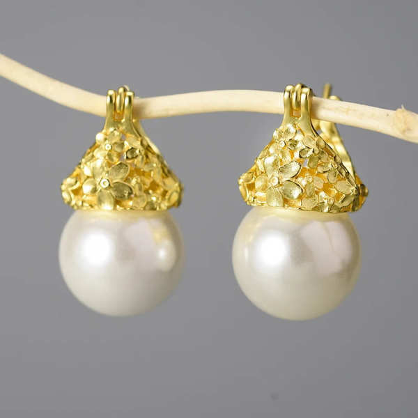 925 Silver Charm Earrings: Choose Your Theme - Crystals, Leaves, Teapots!