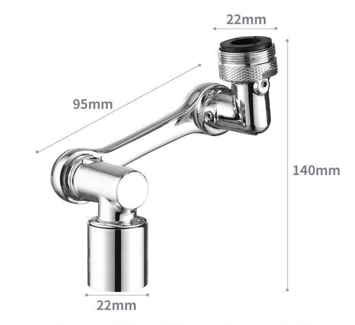 Buy 1 Get 1 Free - Rotating 1080° robotic arm faucet
