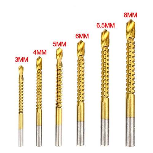 Twist Drill Bit Set Power Tool Accessories(6 Pcs/SET )