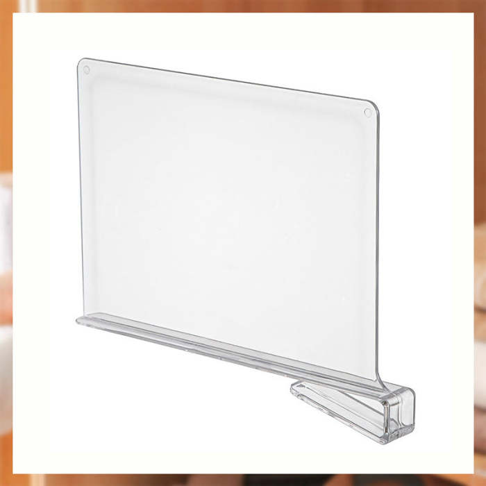 Transparent Cabinet DividerFree shipping on orders over $60