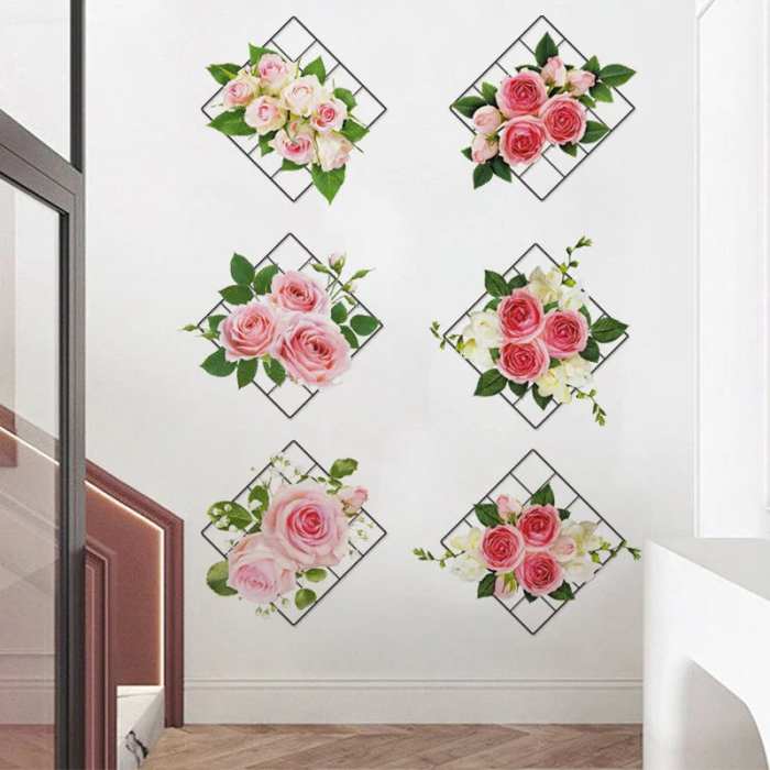 49% Off Today3D Green Plant Wall Sticker