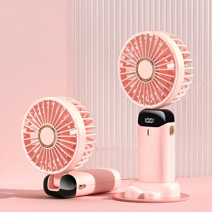 Foldable and Hangable Portable Rechargeable Mini Handheld Fan