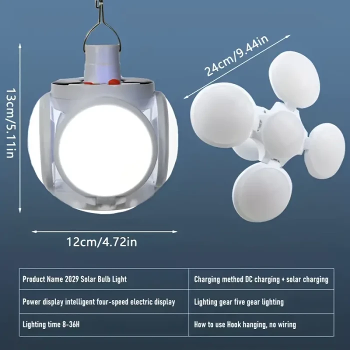 Portable LED Bulb Solar Light