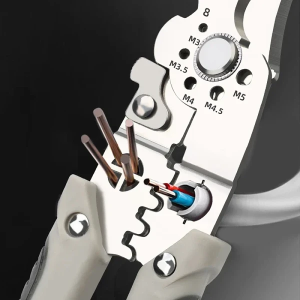 2024 New ArrivalMultifunctional Wire Stripper Crimper Cable Cutter Pliers