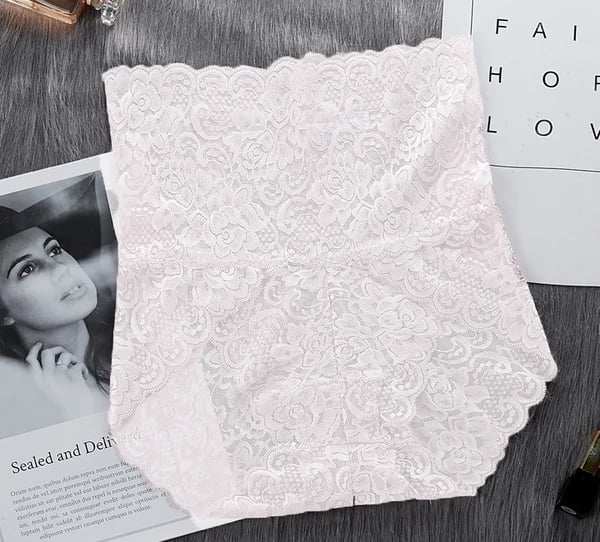 5 PCS SET - High Waist Pretty Lace Panties