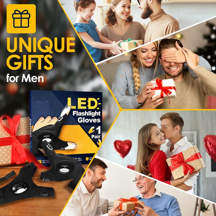 LED Flashlight Gloves