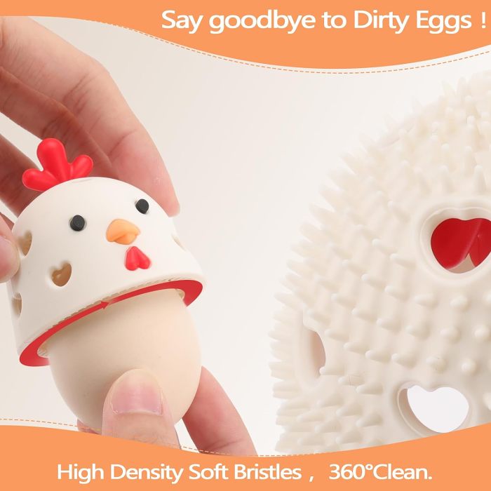 Silicone Egg Brush Cleaner