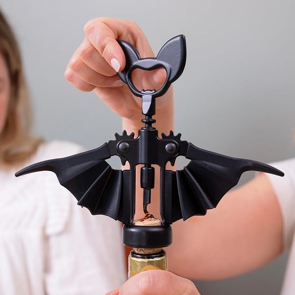 Bat Wine Opener with Wings