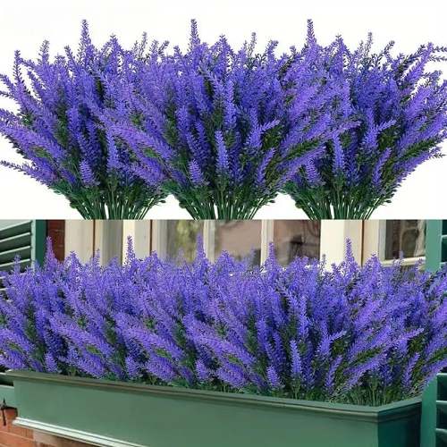 Outdoor Artificial Lavender Flowers