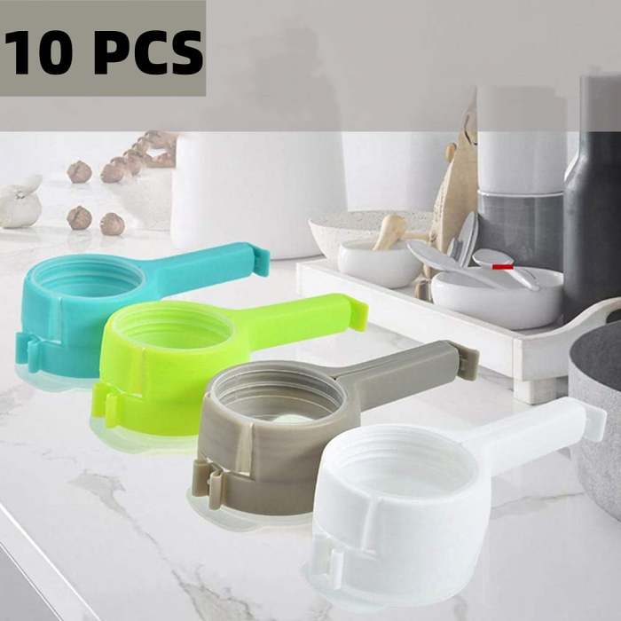 Food Bag Clips With Pour Spouts