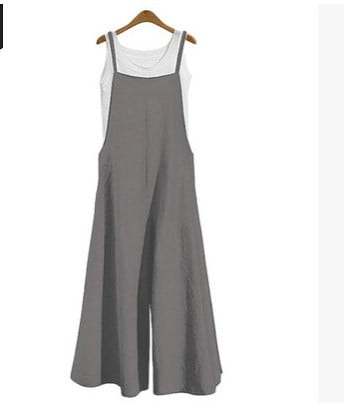 Women's Sleeveless Oversized Casual Jumpsuit