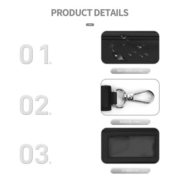 Journey Clippable ID Wallet Pouch