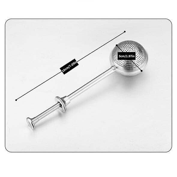 (New Year Hot Sale - Save 40% OFF) Long-Handle Tea Ball Infuser-Buy 3 Get 2 Free & Free Shipping - $8.3 Each Only Today!