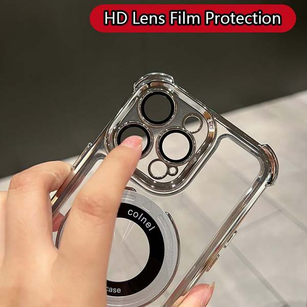 Airbag Four Corners Anti-Drop Magnetic Bracket Case Cover