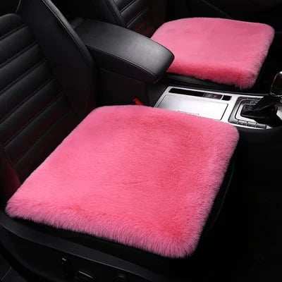 -Plush Car Seat Cushion