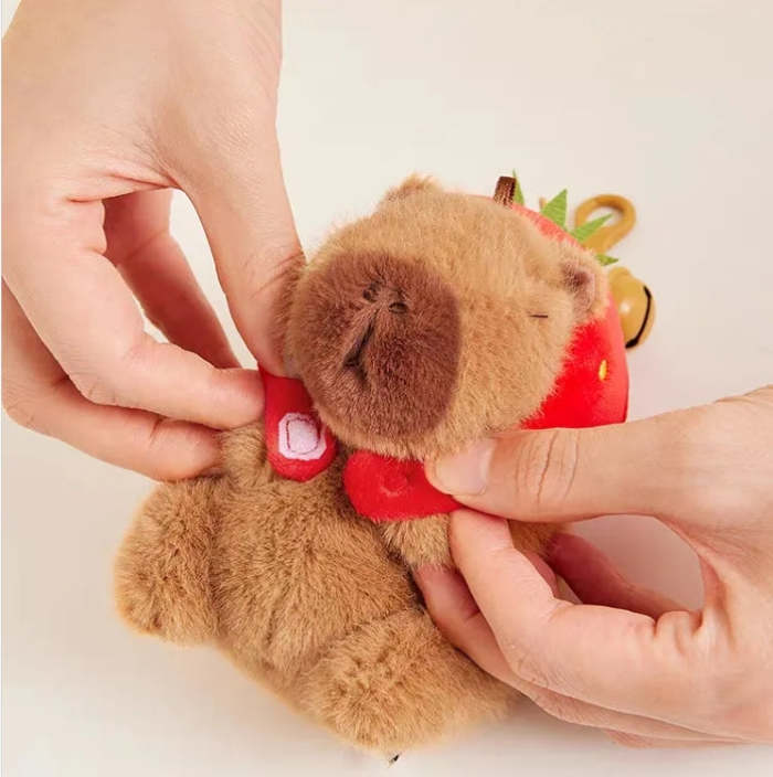 Capybara Keychain