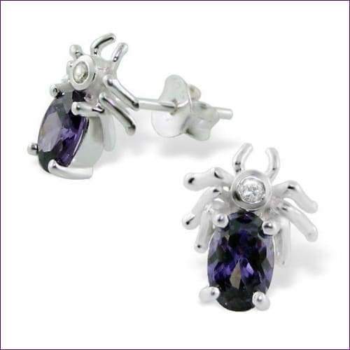 Spider Stud Earrings