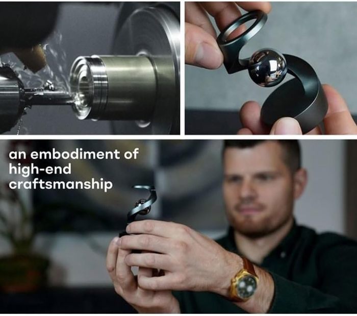 Kinetic Energy Rotating Desktop Toy