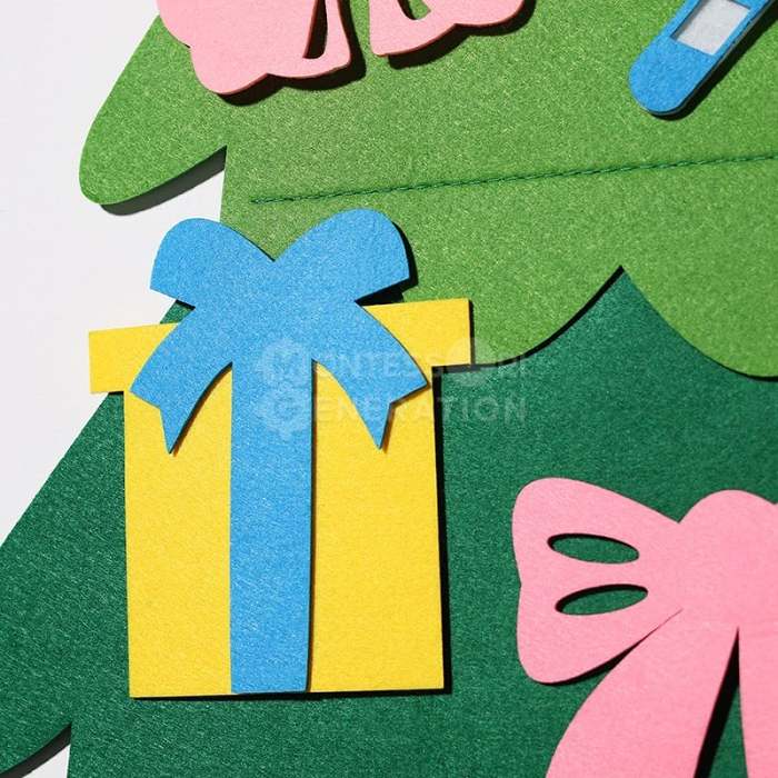 Montessori 3D DIY Felt Christmas Tree