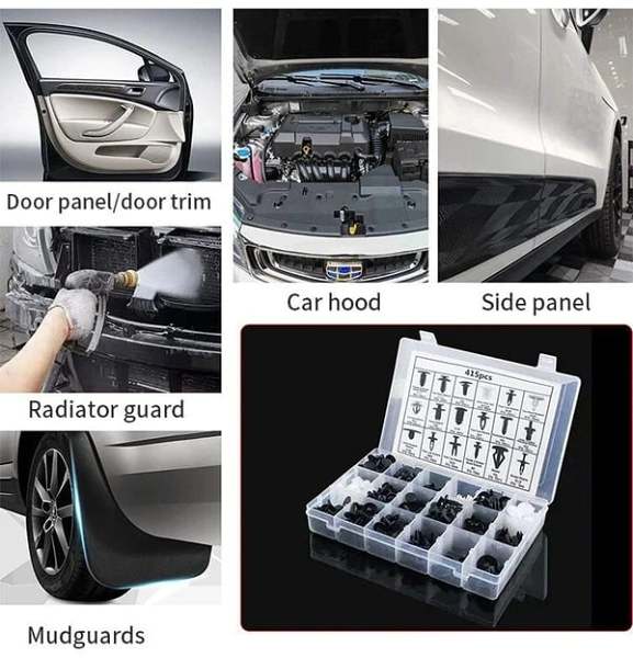 (FACTORY OUTLET-49% OFF) Car Fastener Set