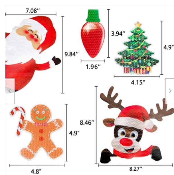 Christmas Sale 49% Off-Reflective Light Bulb Magnet Decorations