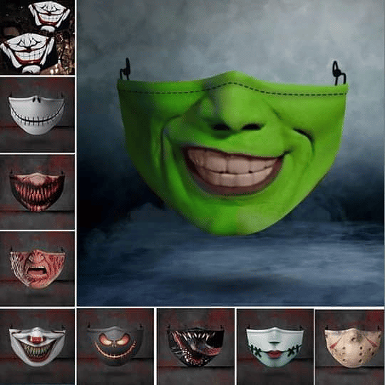 (HALLOWEEN PRE SALE - 49% OFF) Half Face Scare Masks