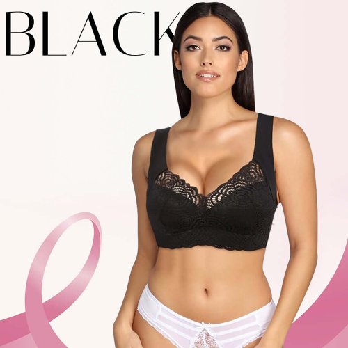 Last Day Buy 1 Get 3- Ultimate Lift & Support Lace Plus-Size Bra (3 PCS)