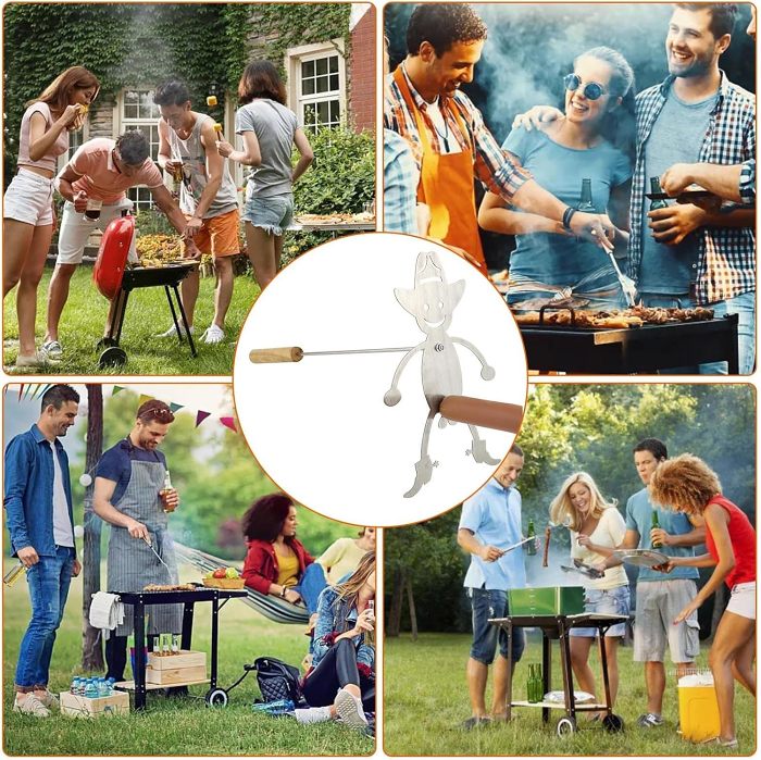 Funny Metal Craft Barbecue Forks