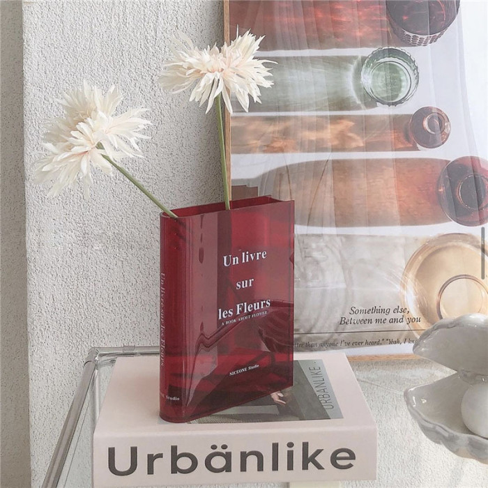 Bookend Vase for Flowers