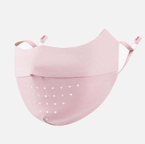 Ligart UV Face Mask Washable Reusable Exercise Breathable Sun Protection Golf Sports Face Mask for Women Solid Color
