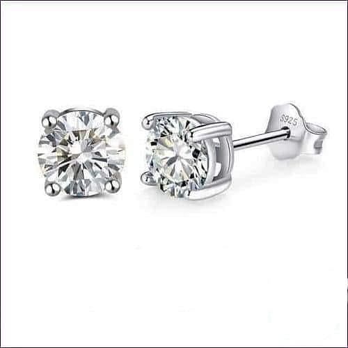 Birthstone Stud Earrings