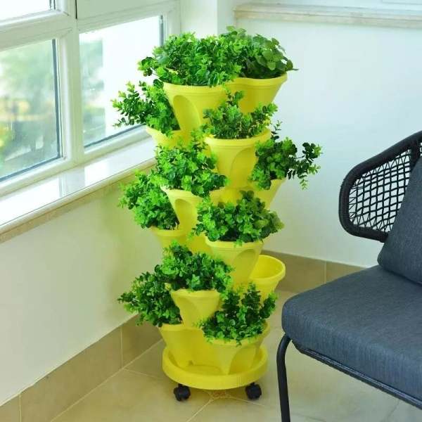 Plant Festival Special -Stand Stacking Planters Strawberry Planting Pots