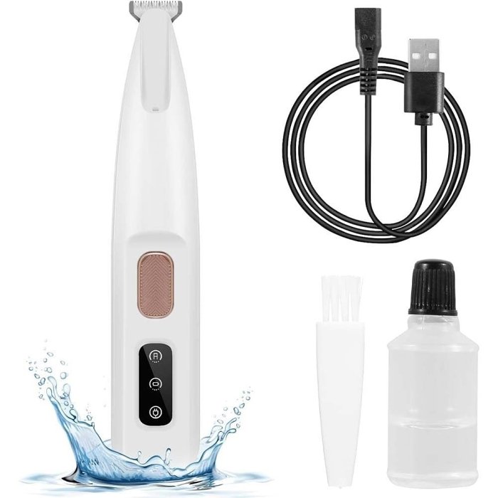 Pet Hair Trimmer With Led Light