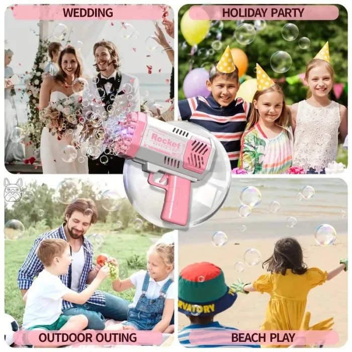 Outdoor Bubble Gun for Kids