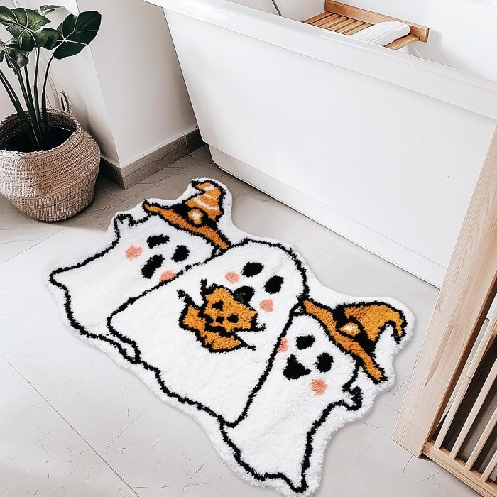 Halloween Simulated Cashmere Floor Mat