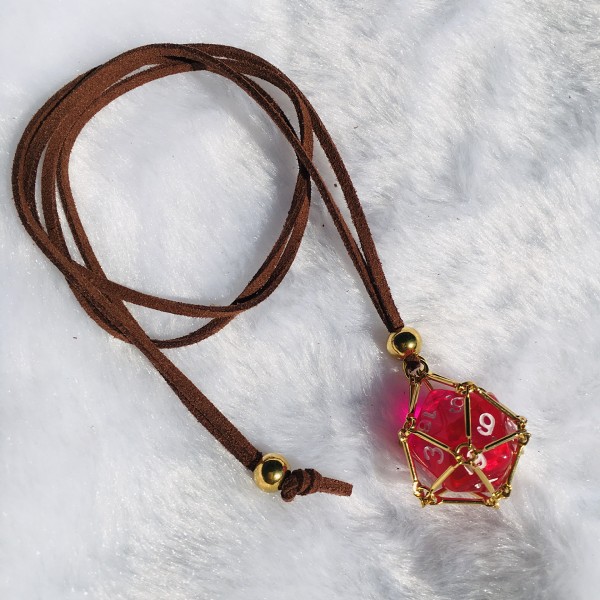 D20 Dice Holder Necklace