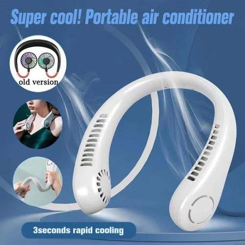 (Father's Day Sale-48% OFF）2022 New Portable Neck Fan-Buy 2 Free Shipping