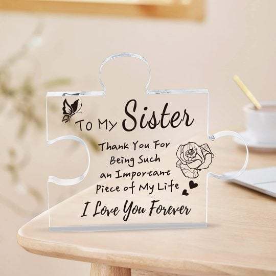 Engraved Puzzle for Sisters/Mom/Dad/BestiesDaughter/Grandma/Wife